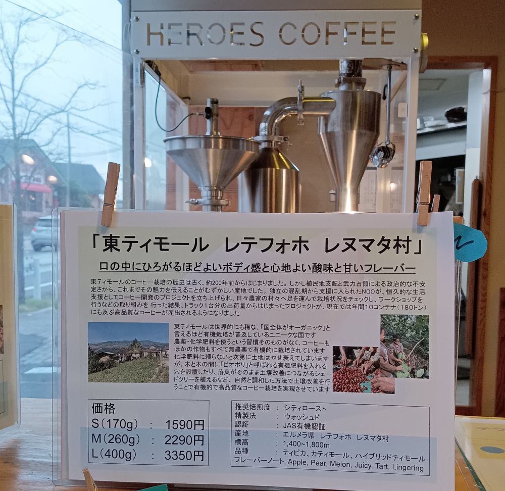 【新しく登場は、東ティモールのレテフォホからマイクロロット】
